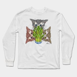 Lucky Kitten Bamboo Long Sleeve T-Shirt